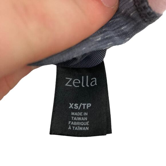 Zella Womens Gray and Pink Color Block Full Length Leggings Size XS - Picture 4 of 10